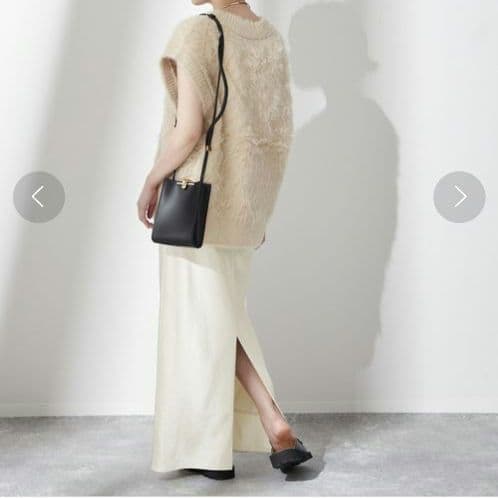 JOURNAL STANDARD L'ESSAGEサテンマキシスカート 38