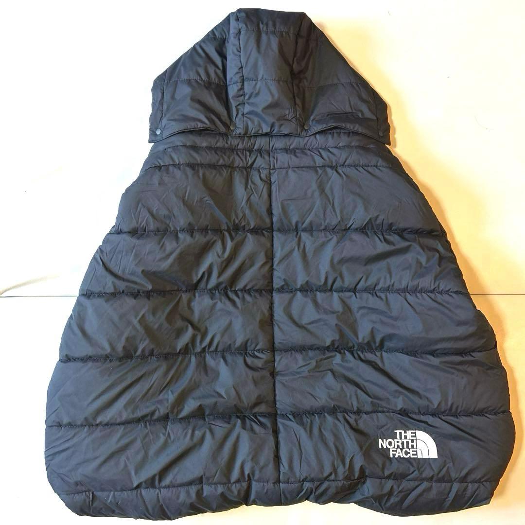 【美品】THE NORTH FACE　防寒ケープ　抱っこ紐　ダウン