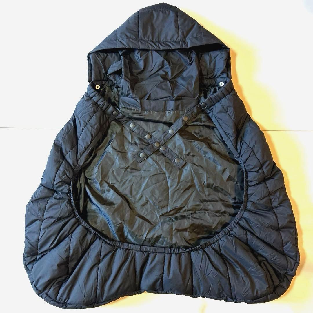 【美品】THE NORTH FACE　防寒ケープ　抱っこ紐　ダウン