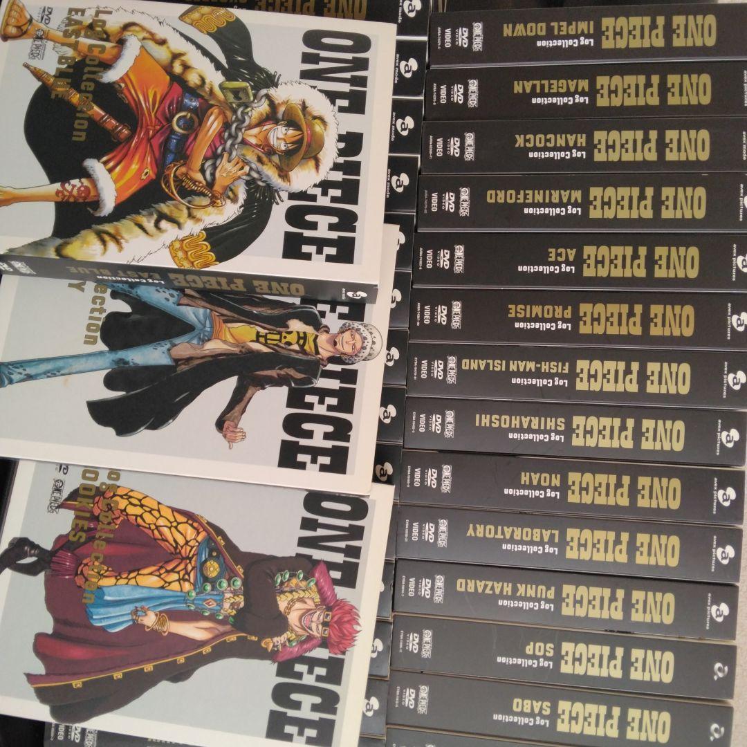 ONE PIECE アニメDVD ログコレクション 最初からドレスローザ695話