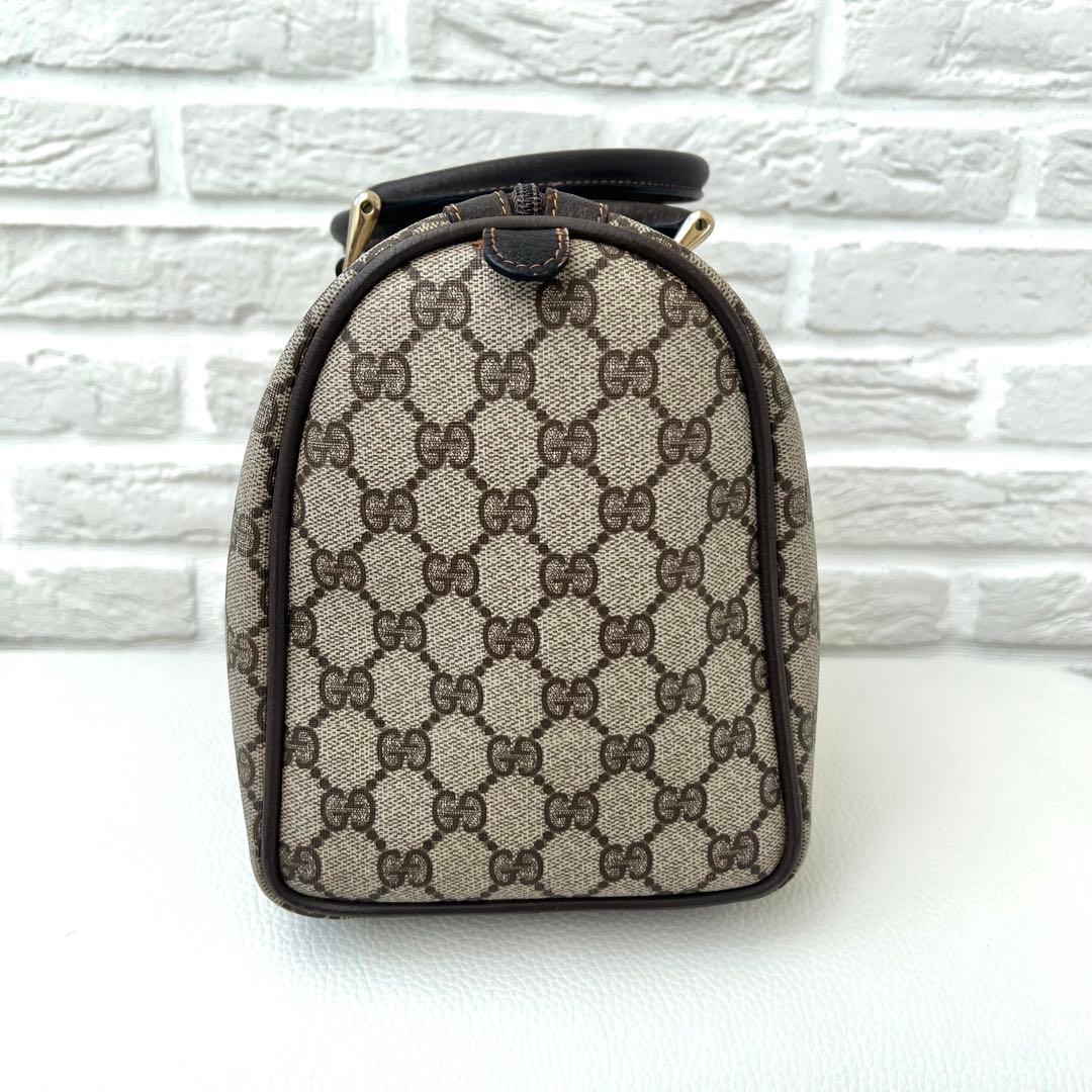 美品✨GUCCI グッチ シェリーライン ボストンバッグ ヴィンテージ 送料無料