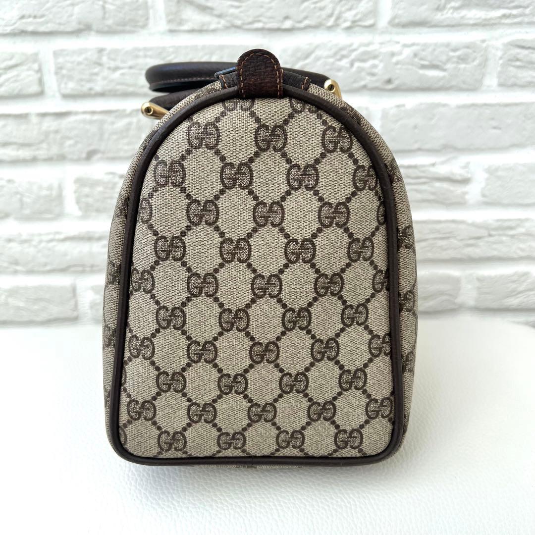 美品✨GUCCI グッチ シェリーライン ボストンバッグ ヴィンテージ 送料無料