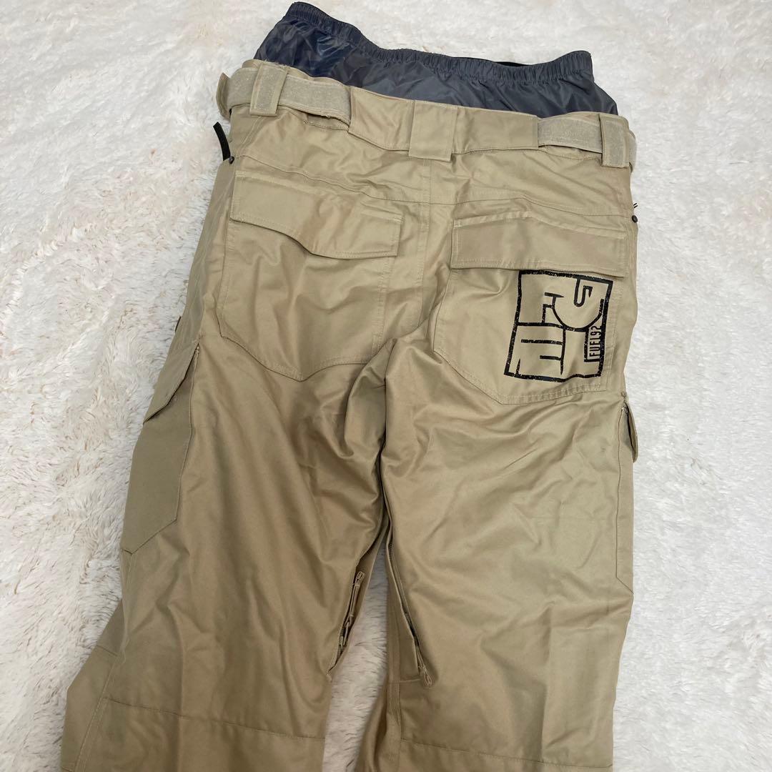 FUEL スノボ スノーボード ウェア ベージュ パンツ