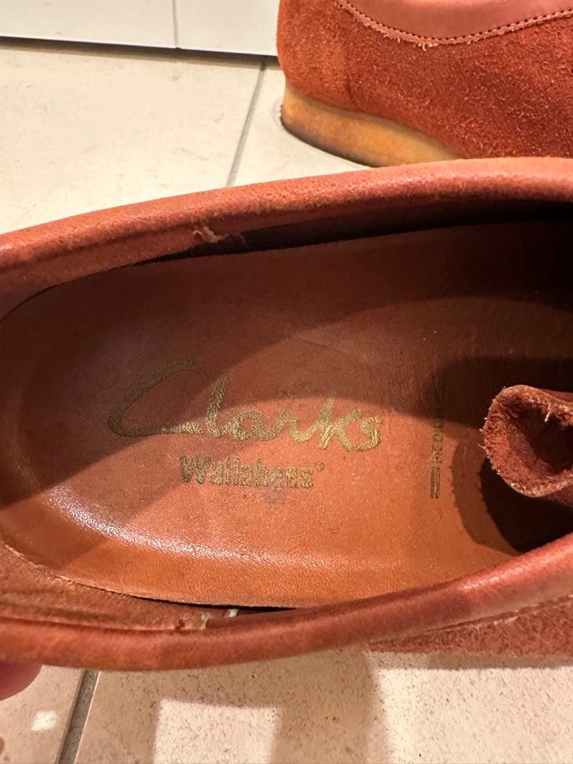 Clarks クラークス　ワラビー　ブラウン