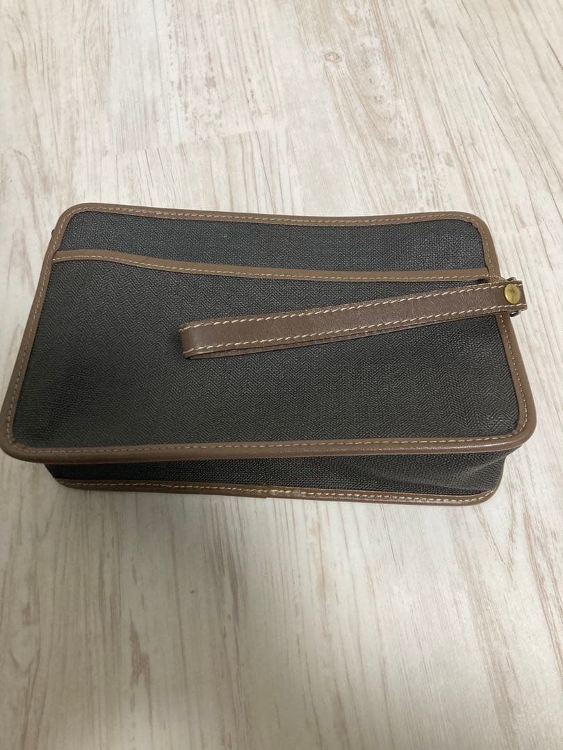 ダンヒル ボストンバッグ ブラウン Dunhill 美品 セカンドバック付