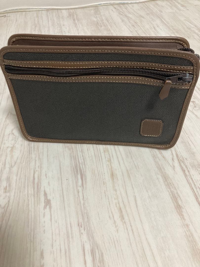 ダンヒル ボストンバッグ ブラウン Dunhill 美品 セカンドバック付