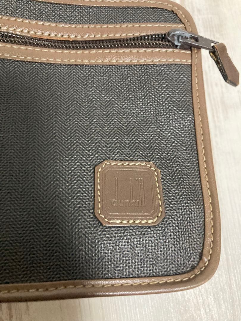 ダンヒル ボストンバッグ ブラウン Dunhill 美品 セカンドバック付