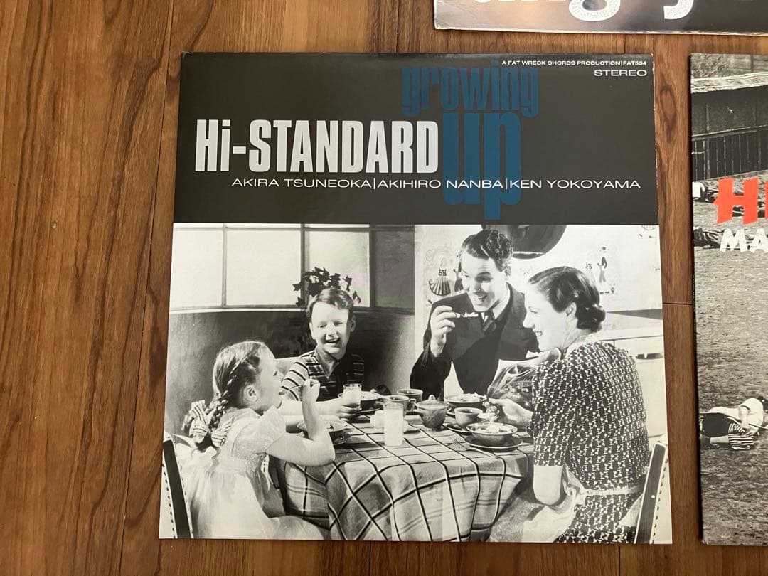 Hi-STANDARD レコード3枚セット　ハイスタンダード　横山健