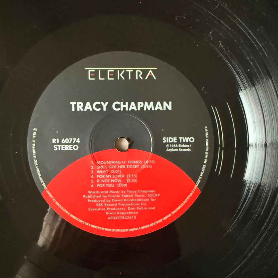TRACY CHAPMAN トレイシーチャップマン 1st LPレコード