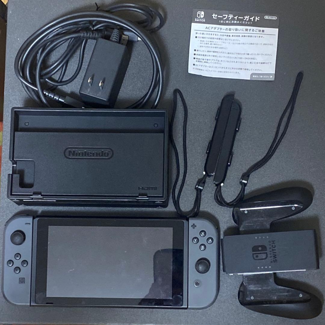 Nintendo Switch 本体 ブラック　 充実付属品　動作確認済