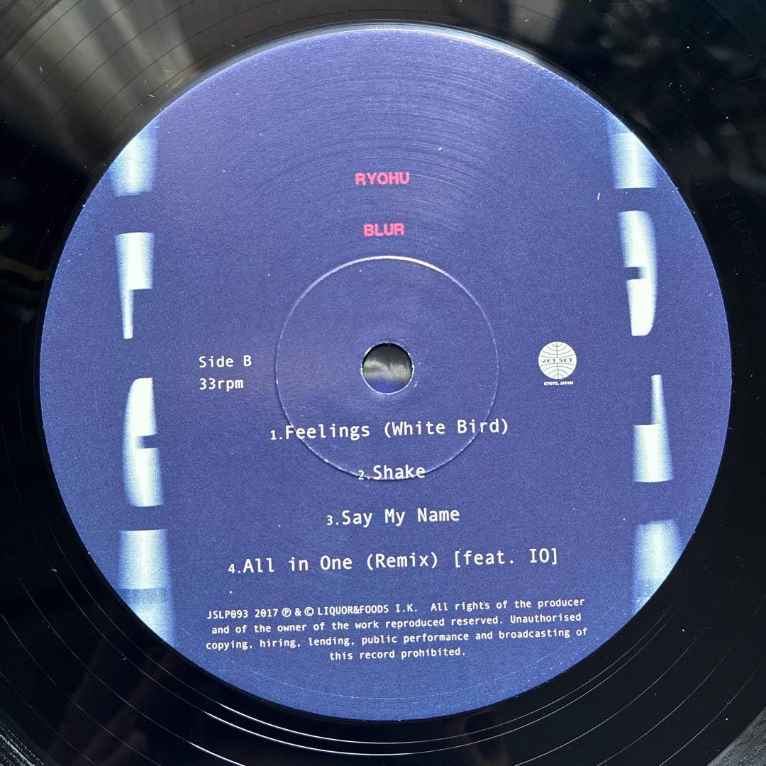RYOHU/BLUR 限定版 レコード