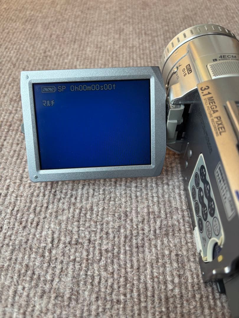 《録画・再生可動品》パナソニック ビデオカメラ NV-GS100K-SミニDV