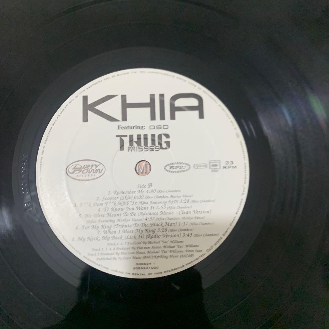 Khia/Thug Misses LPレコード g-rap