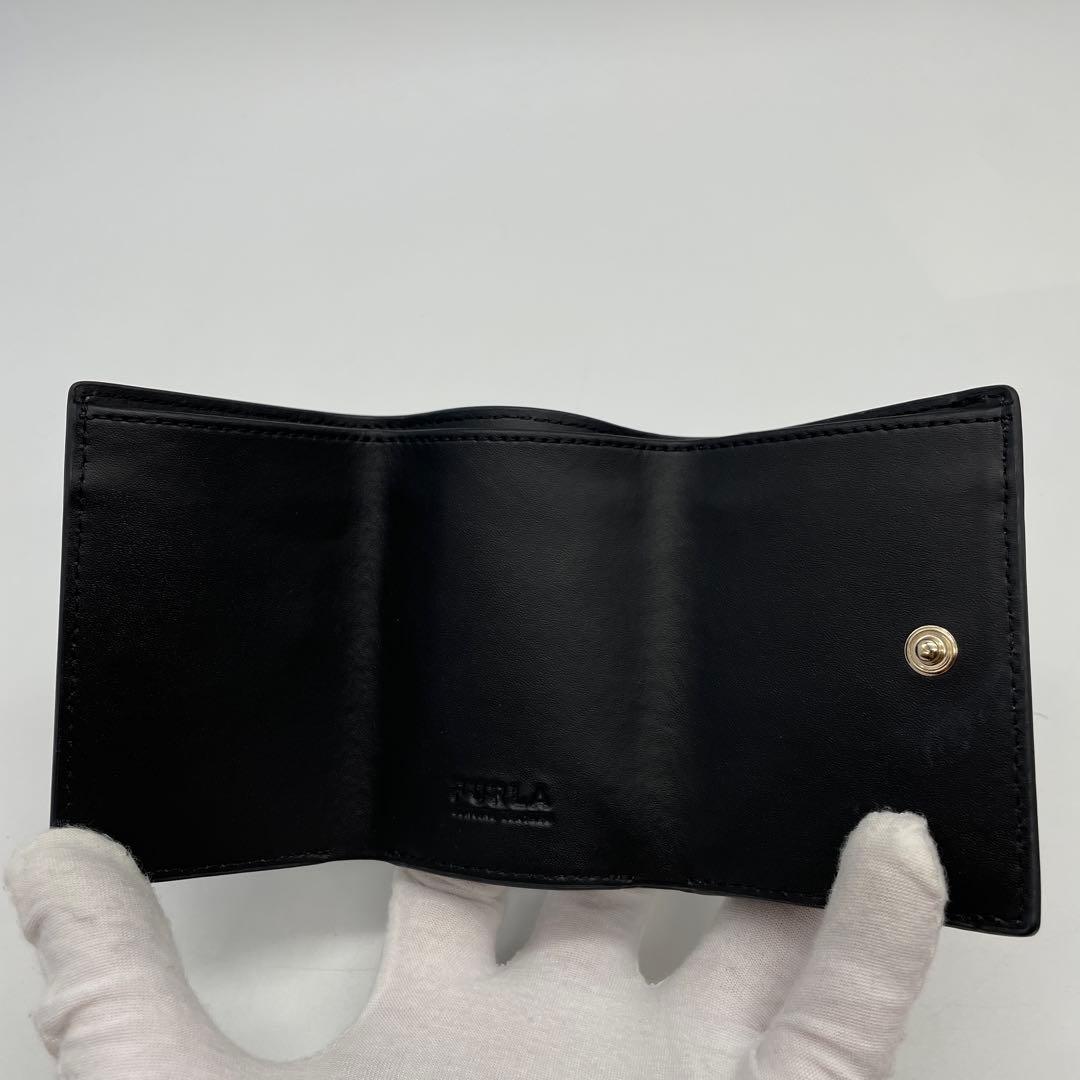 ☆わんこ☆FURLA☆フルラ☆コンパクトウォレット☆三つ折り財布