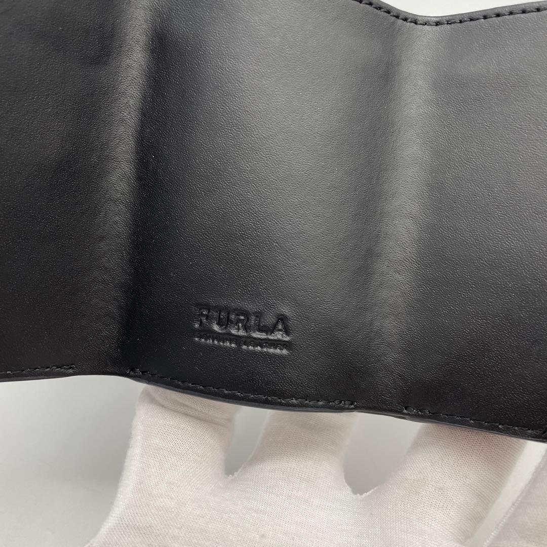 ☆わんこ☆FURLA☆フルラ☆コンパクトウォレット☆三つ折り財布