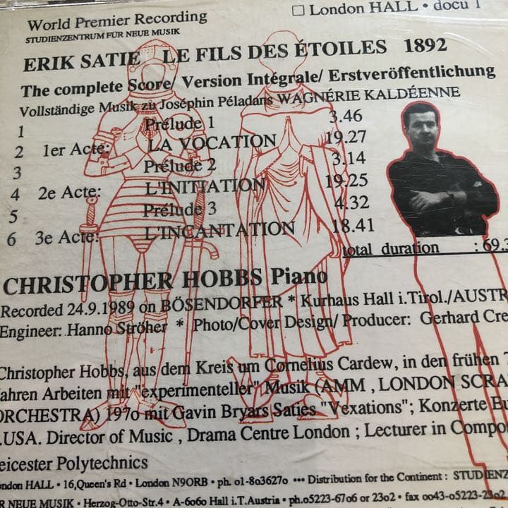 satie le fils des etoiles  入手困難品