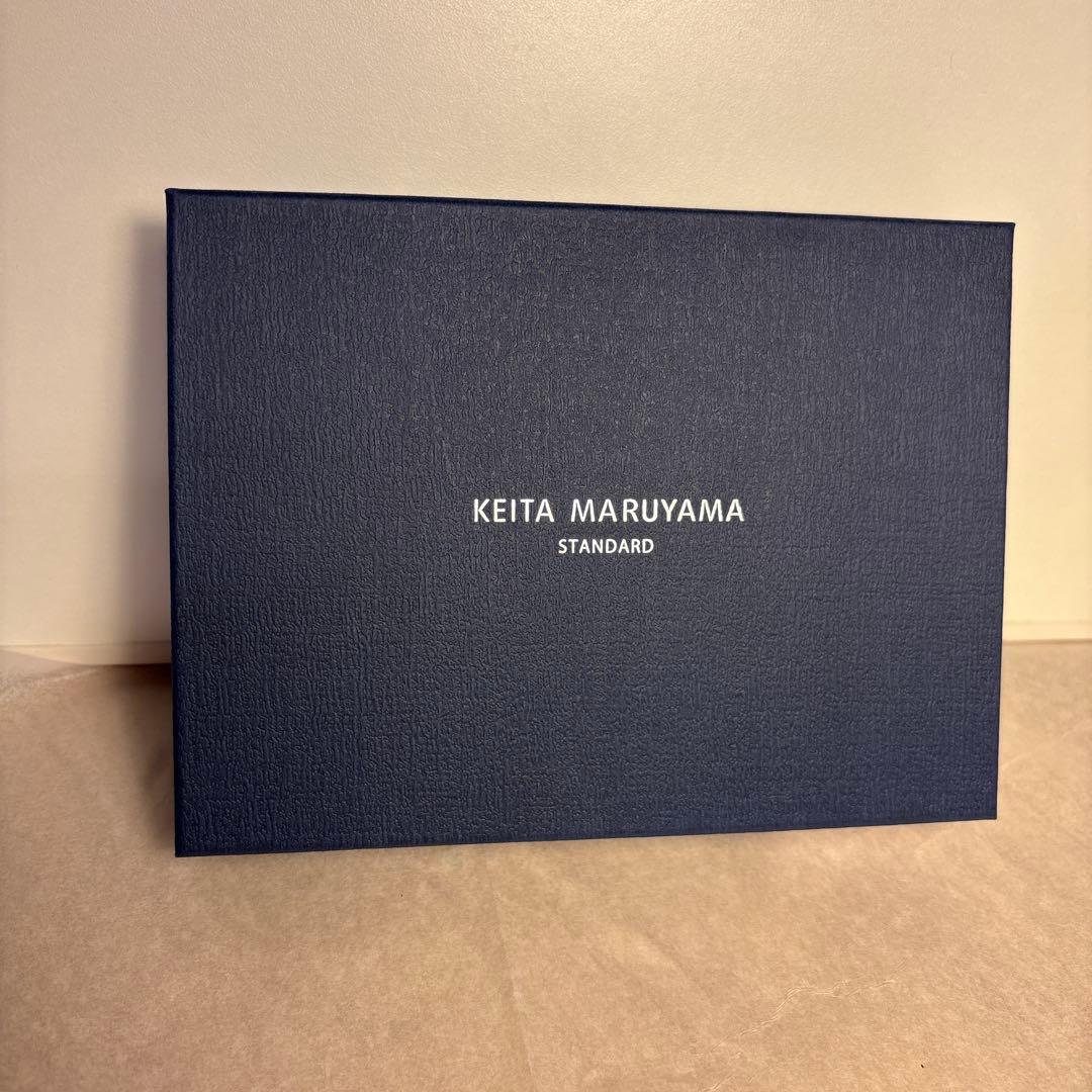 KEITA MARUYAMA×imurammパンダ刺繍 本革二つ折財布 レッド