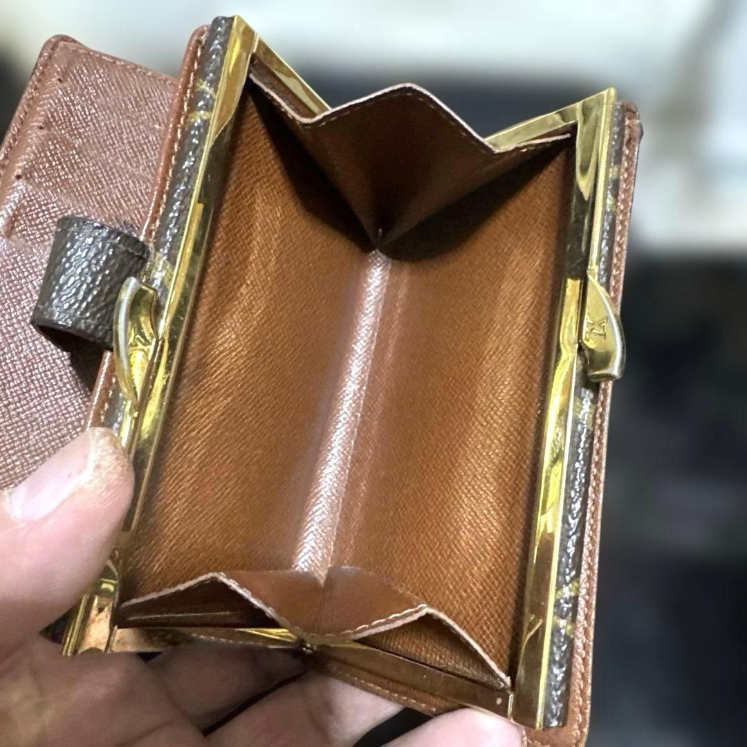 ⑤☆在庫SALE/良品 ♪モノグラム がま口 財布
