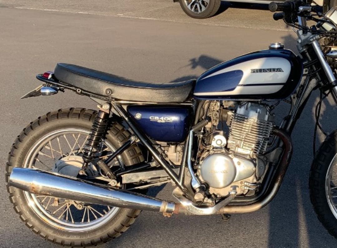 cb400ss バイク シート ブラック あんこ抜き