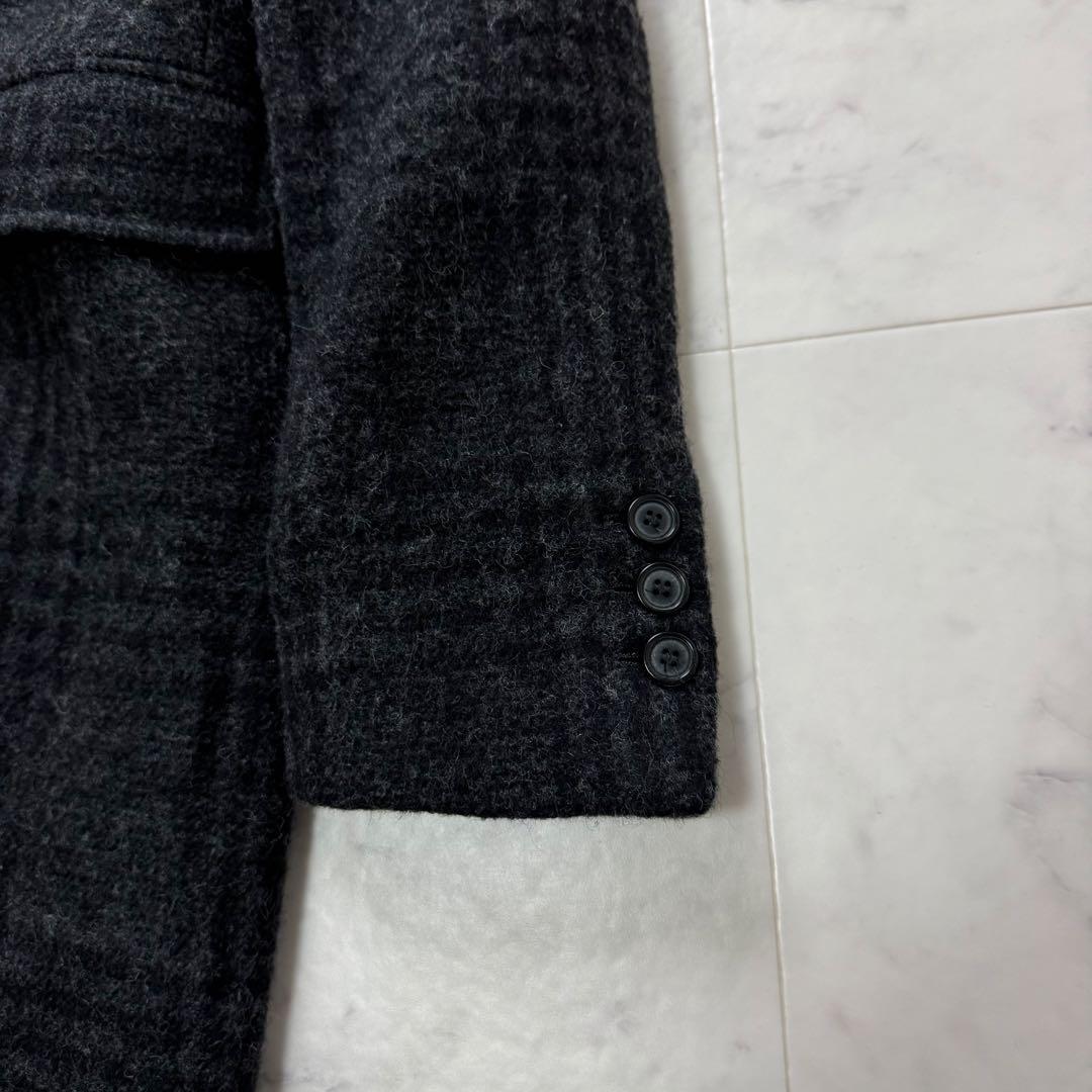 【美品】ZARA ザラ MANTECO ロングコート チェック グレー S
