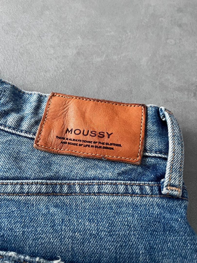 【美シルエット】MOUSSY MVS FLARE マウジー フレア デニム