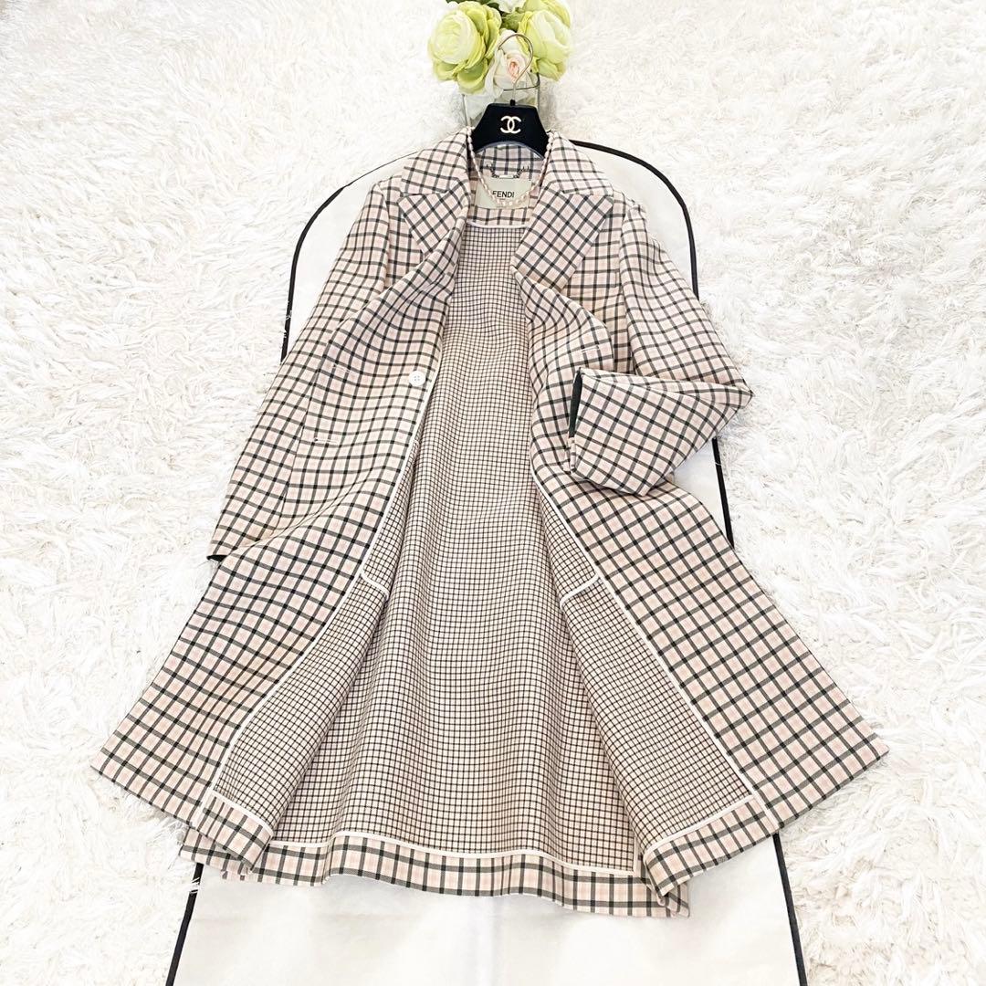 ★新品同様★フェンディFENDI ロングコート★