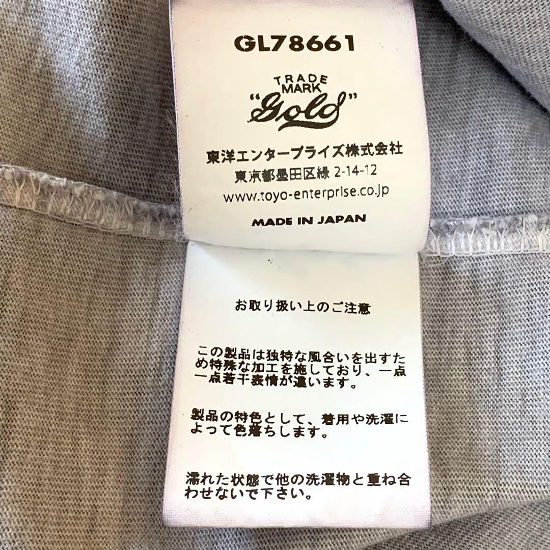 gold 東洋エンタープライズ 胸ポケット　Ｔシャツ ピグメント加工