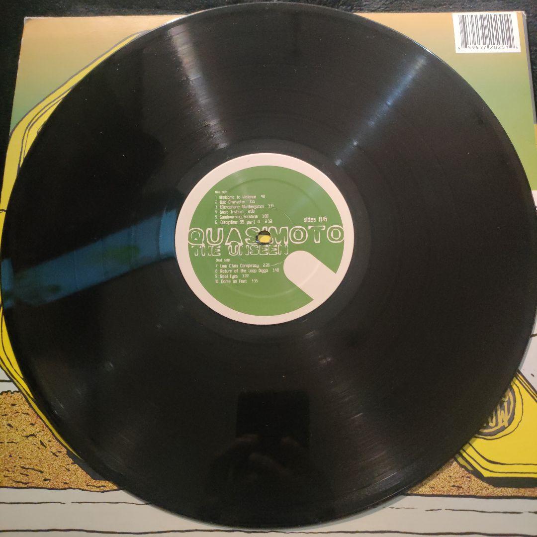 Quasimoto The Unseen LP madlib 人気盤 送料込み