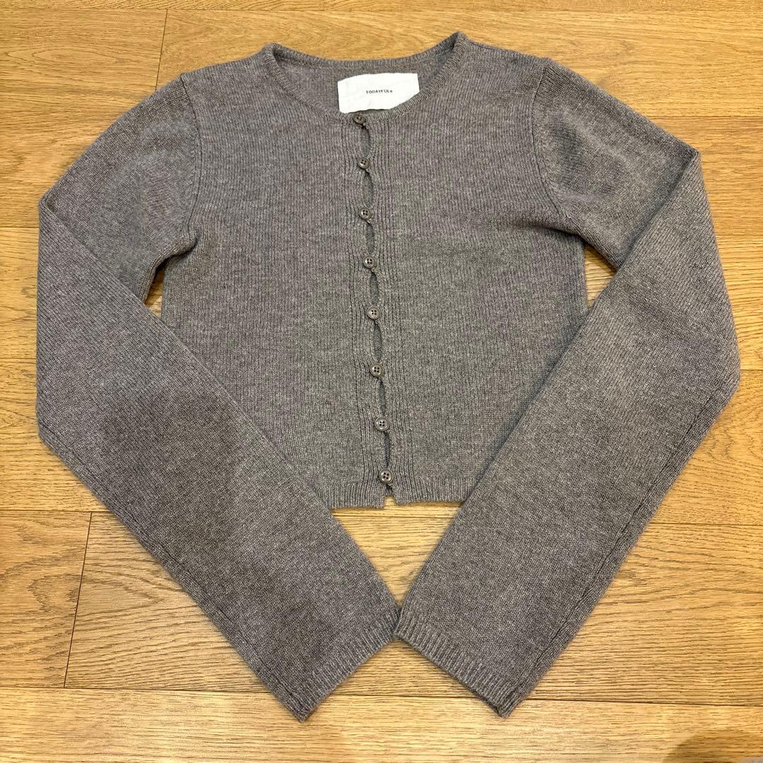 TODAYFULCashmere Compact Cardigan ☺︎*