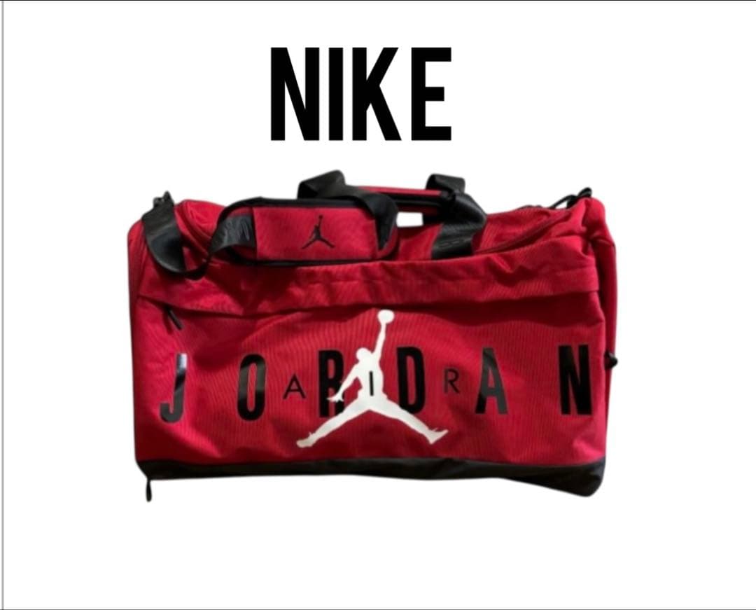 未使用　NIKE ジョーダン ベロシティ ダッフルバッグ　レッド