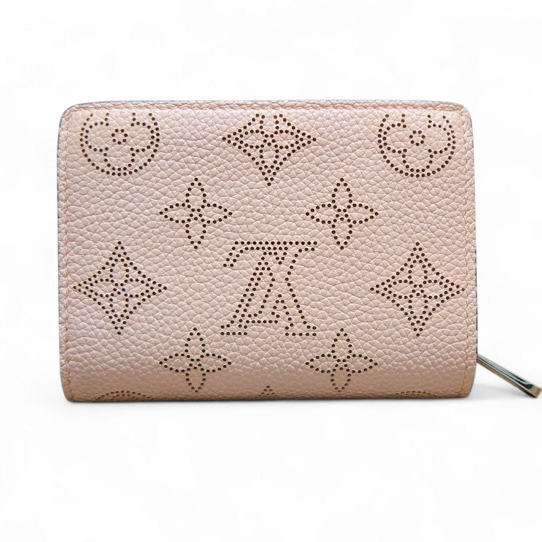 極美品✨ヴィトン マヒナ ポルトフォイユ クレア 二つ折り マグノリア ピンク