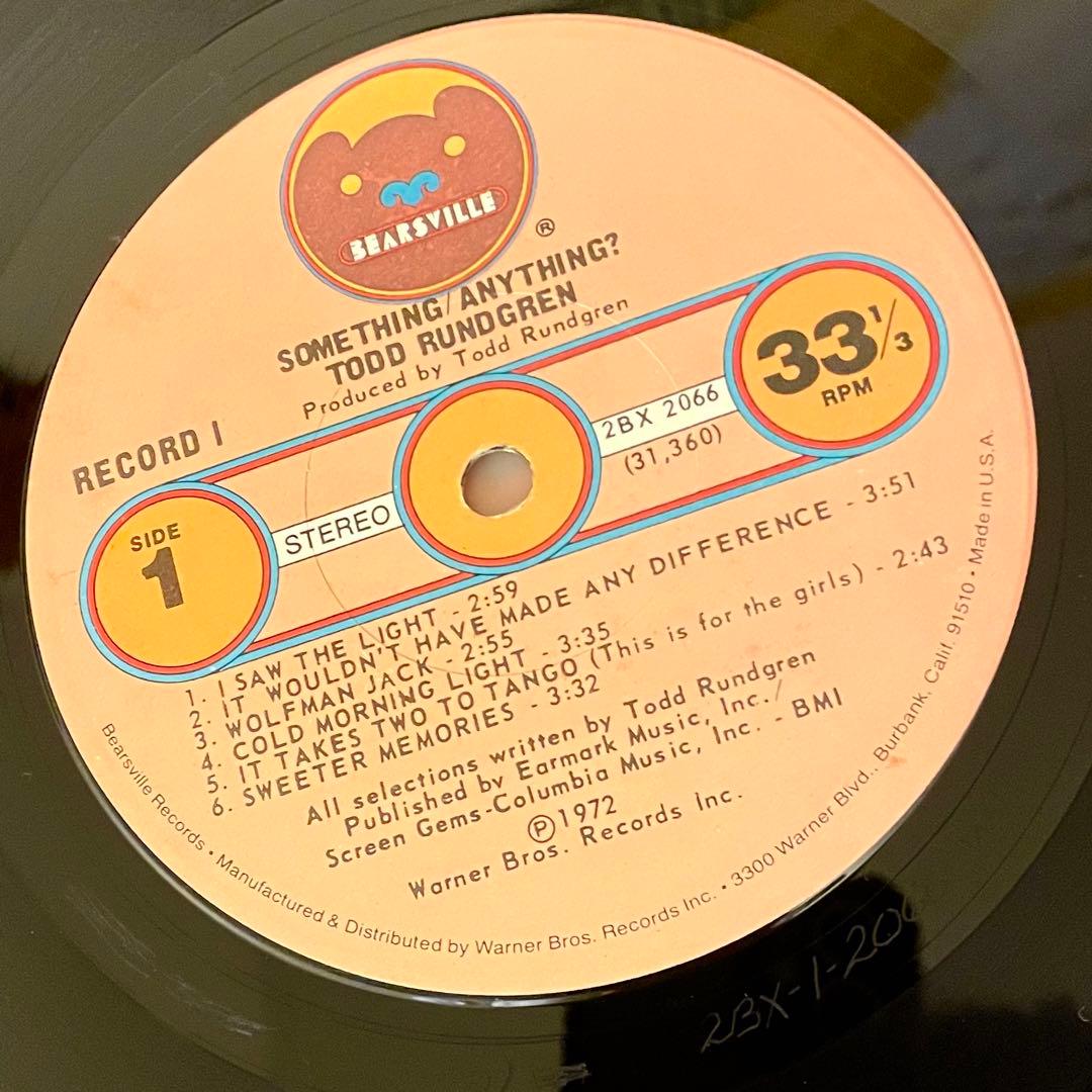 SOMETHING / ANYTHING?　TODD RUNDGREN