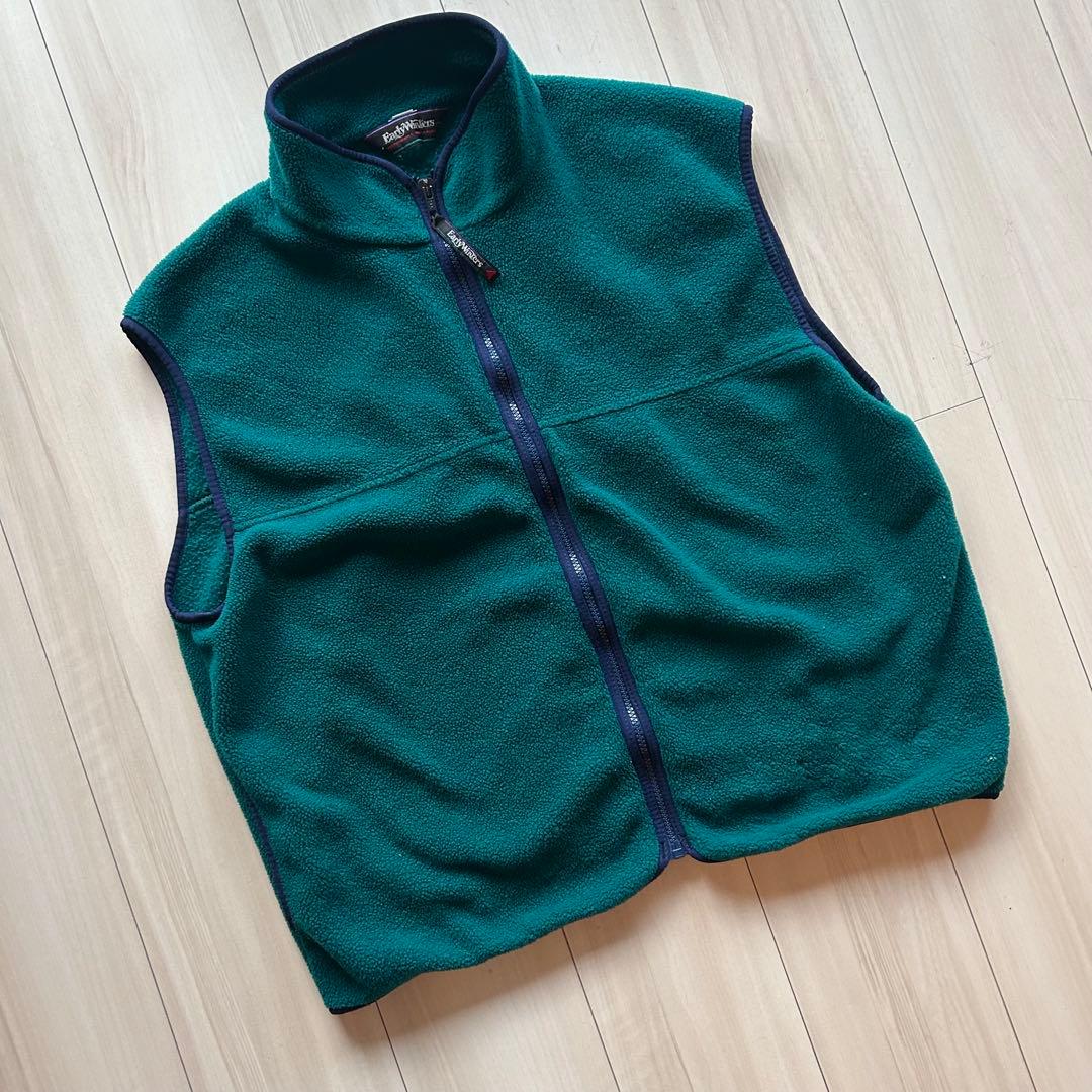 -90s EarlyWinters フリースベスト USA製 XL 希少サイズ