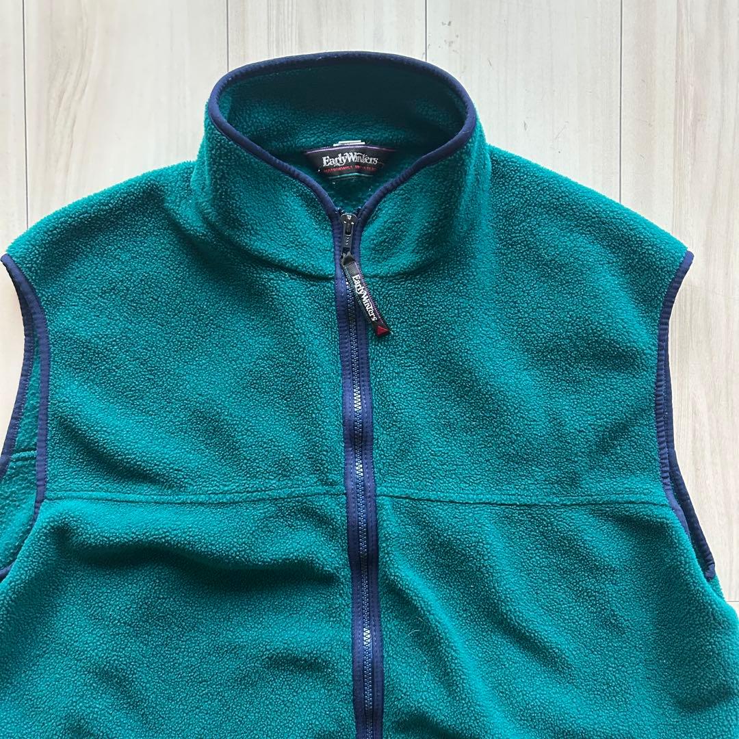 -90s EarlyWinters フリースベスト USA製 XL 希少サイズ