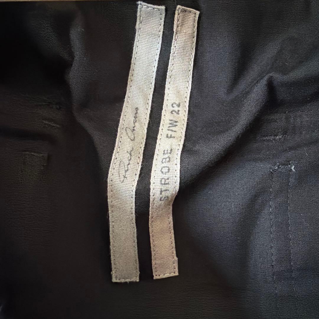 パンツ Rick owens cargo long 22f/w 46 te