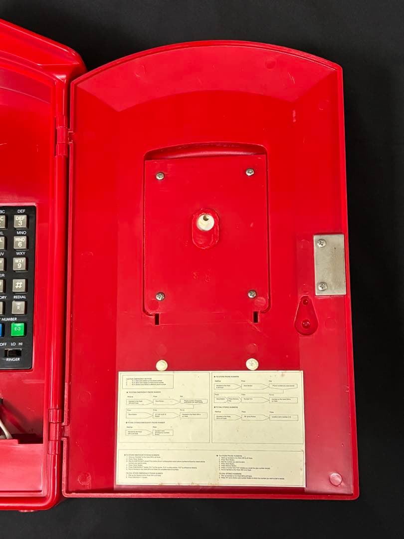【匿名配送】RANDIX 電話機　アメリカン雑貨　911 ヴィンテージ