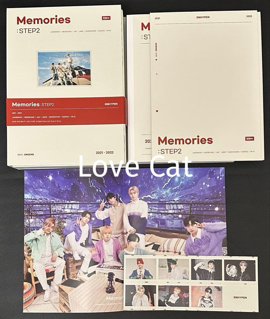 ENHYPEN『Memories : STEP 2』3形態