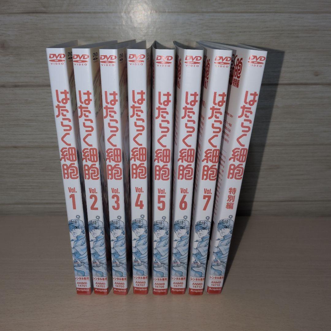 はたらく細胞 DVD 1~7巻＋特別編 全巻8巻セット