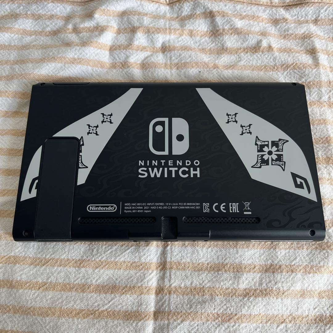 日*0様 Nintendo Switch 本体 ブラック　モンハン