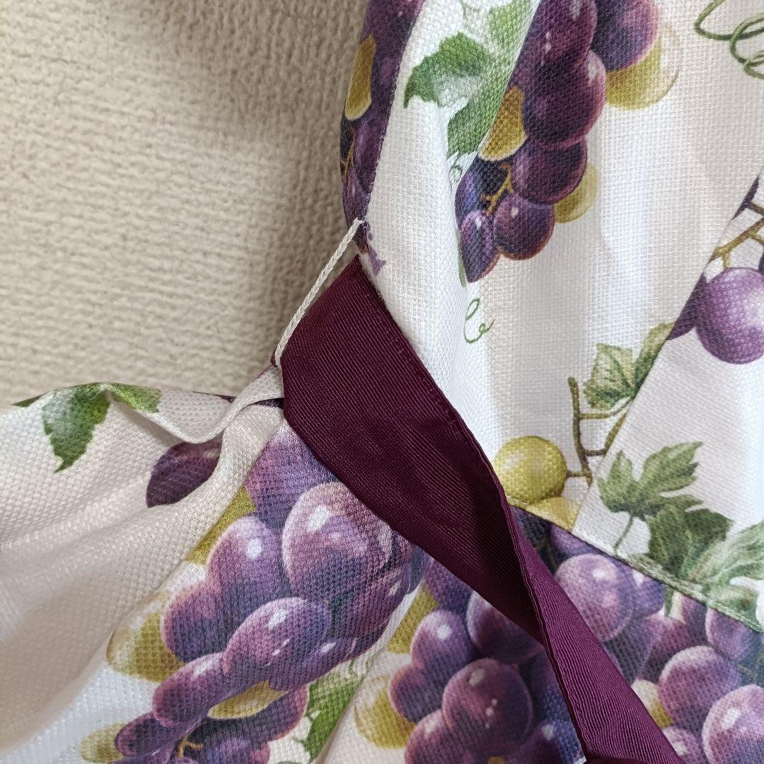 Emily temple Cute ぶどう柄シャツワンピース　grape葡萄