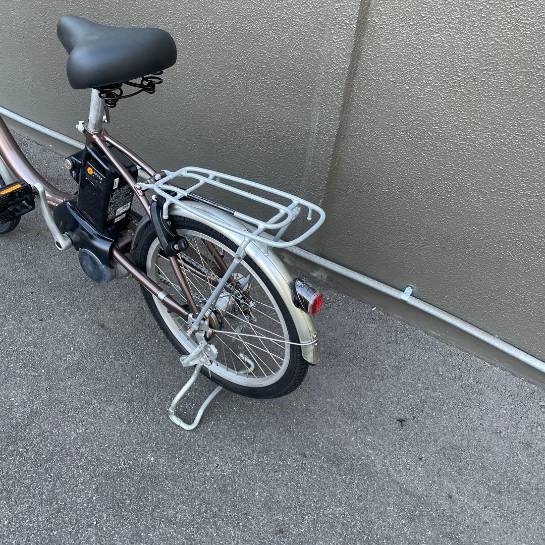 パナソニック電動アシスト自転車20インチ ブラウン