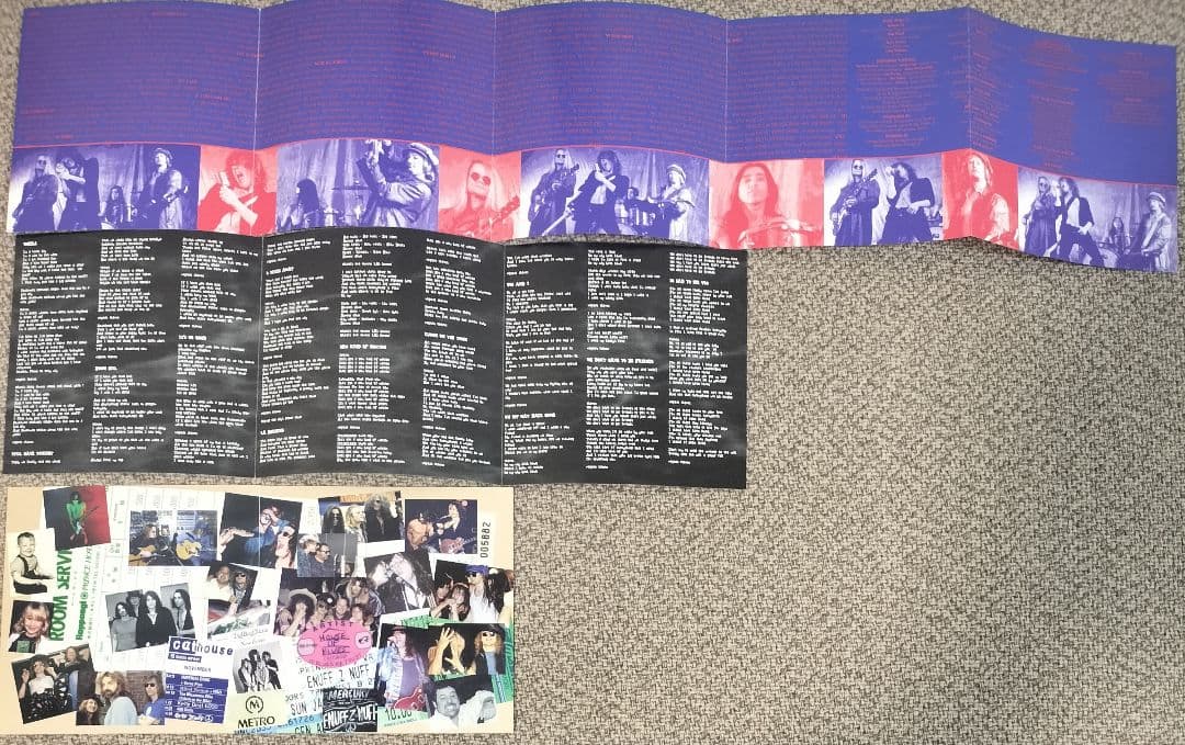Enuff Z'Nuff 帯付含4枚セット