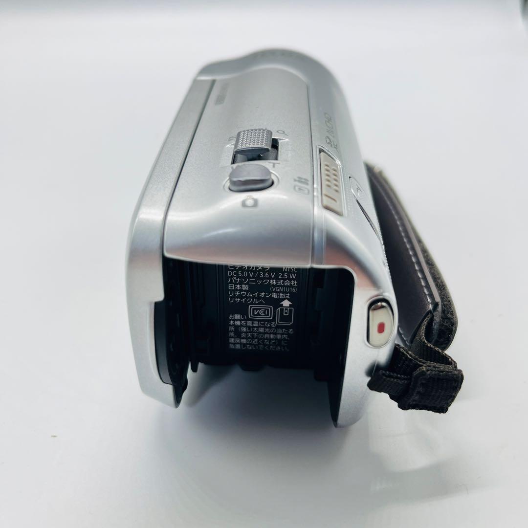 美品　TM-25 シルバー　Panasonic ビデオカメラ