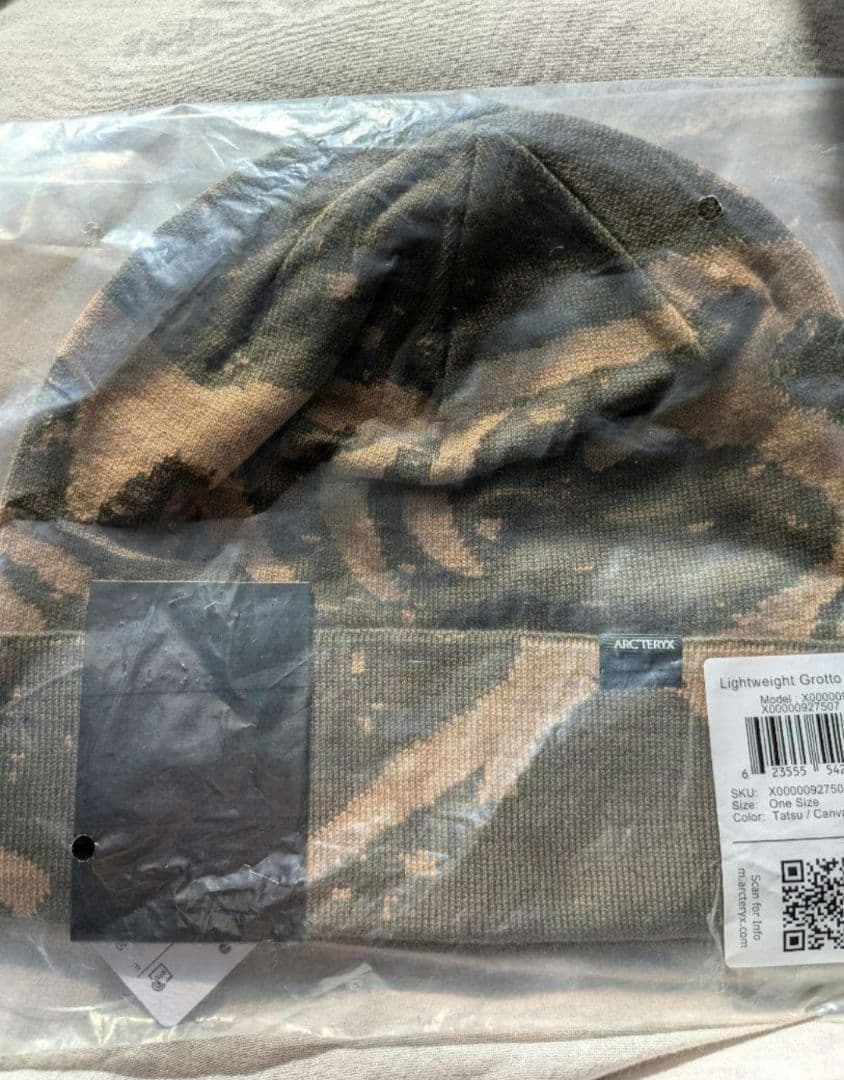 正規品 新品 アークテリクス Beanie ビーニー ニット帽 タグ付 匿名配送
