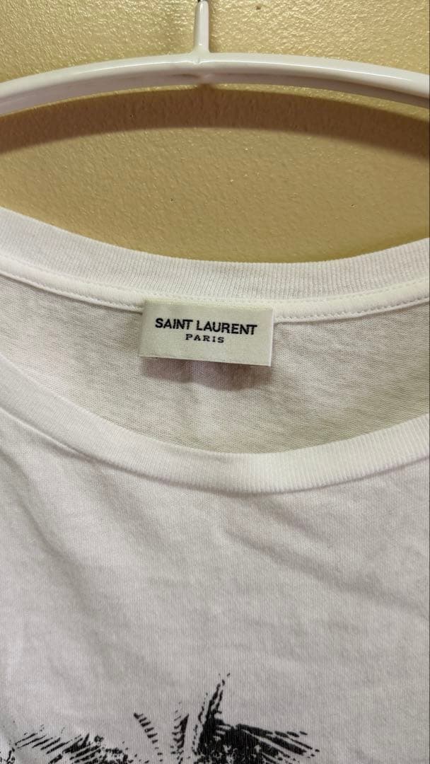 SAINT LAURENT PARIS サンローラン パリ パームツリーTシャツ