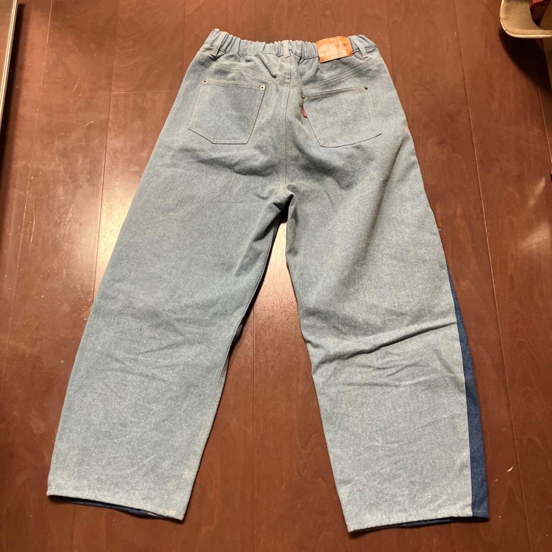 新品niko and...[be with M]デニムパンツブルーM