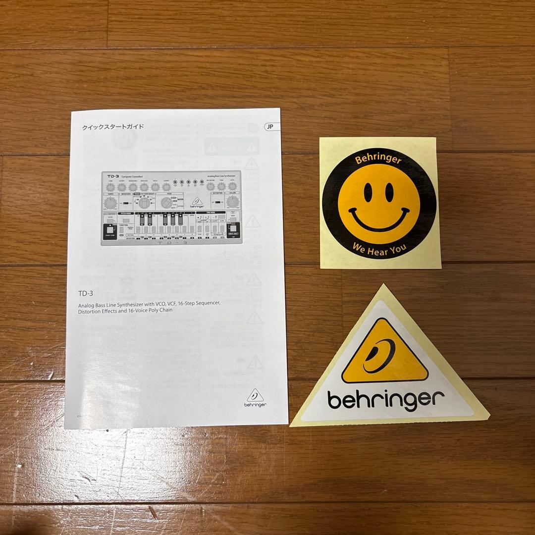【値下げ】behringer TD-3 アナログシンセサイザー