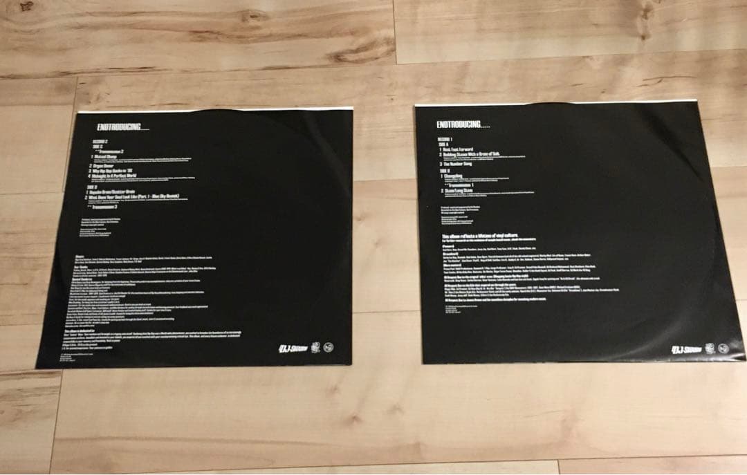 洋楽 DJ SHADOW ENDTRODUCING 2LP