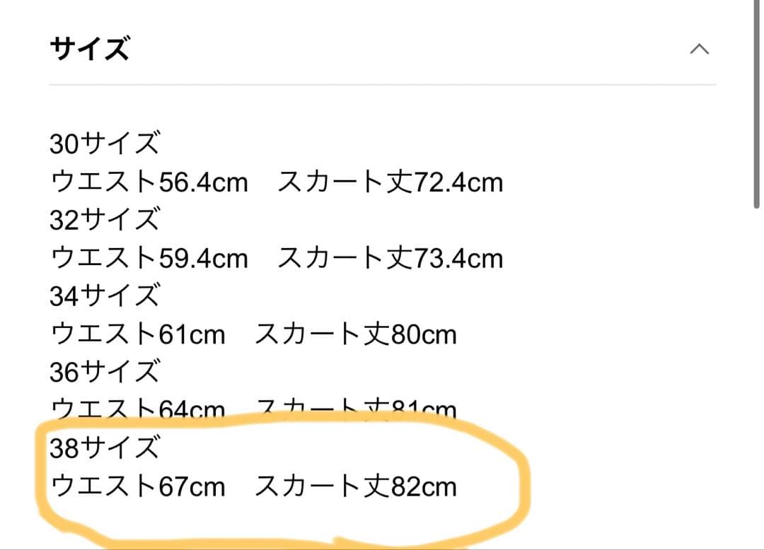 AVENIRETOILE バックウェストゴムギャザー切替フレアスカート38