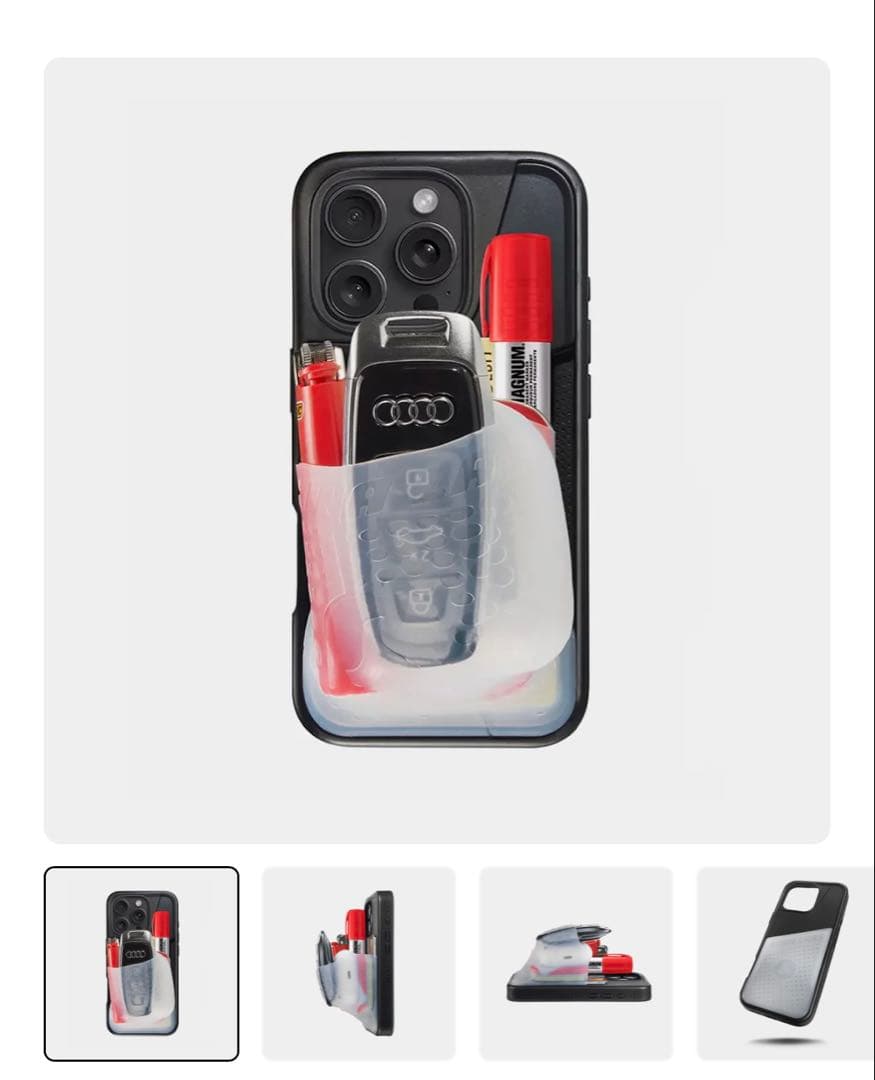 NINJA LABS ケース　ブラックiPhone16pro ninjalabs